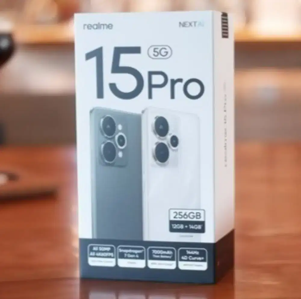 Realme 15 Pro 12GB+256GB BNIB Garansi Resmi Indonesia