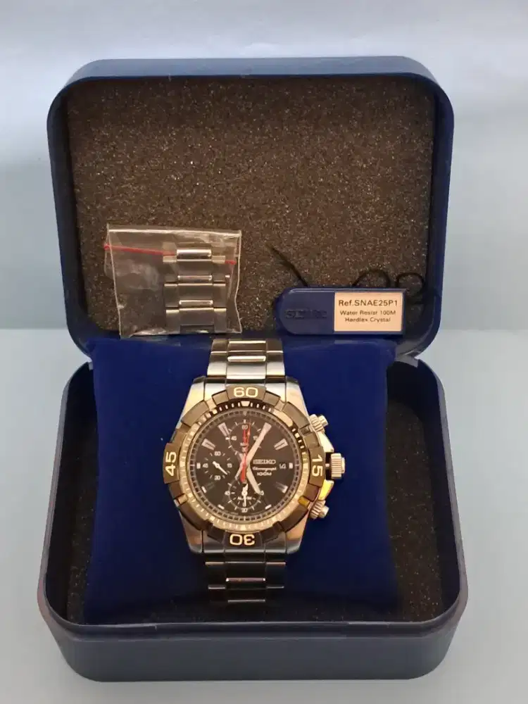 Jam Tangan Pria Seiko Chronograph
