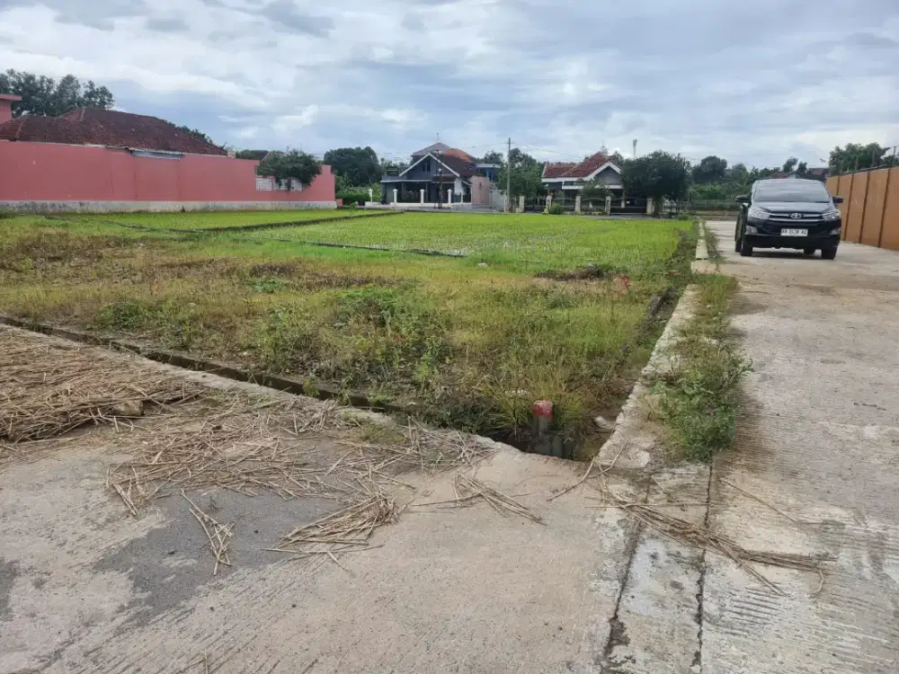 Dijual tanah kavling Hook daerah Bejen Karanganyar Surakarta