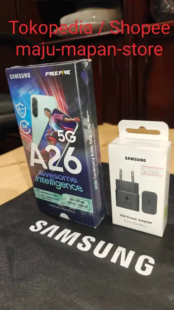 Samsung A26 5G 8/256 BARU Resmi 1 Tahun bukan a35 a54 a25 8/128