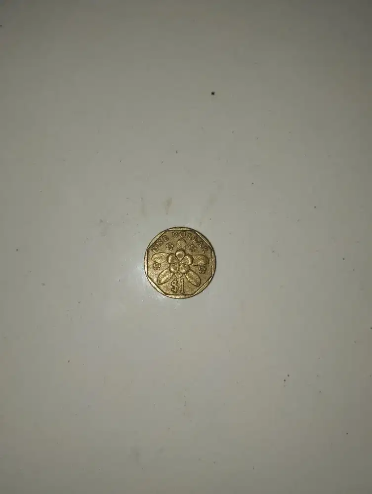 Koleksi Uang Koin Dollar Singapura 1989