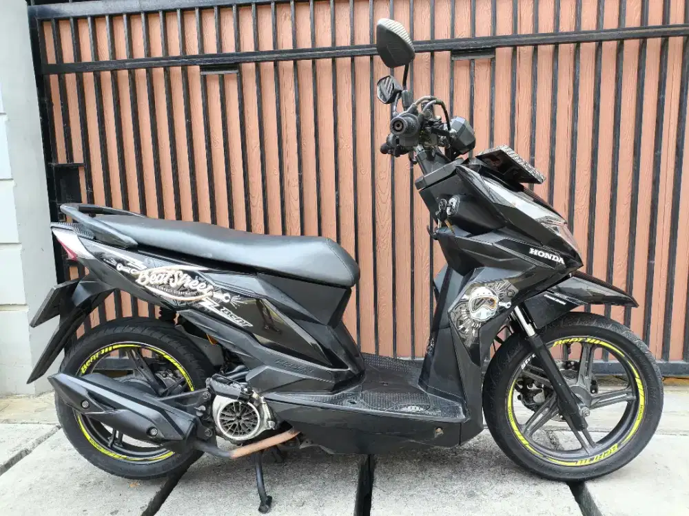 Honda Beat Street 2017 Full Original Pajak on Lgkp bs Tt