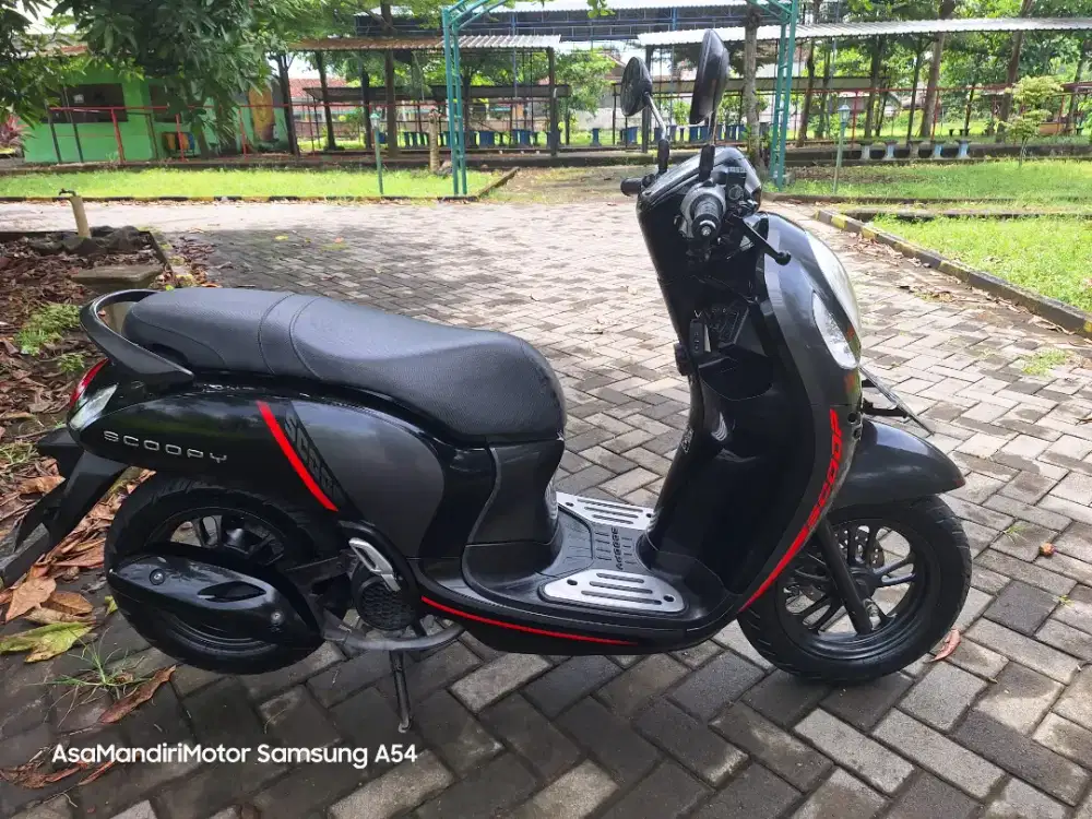 Scoopy 2021 bisa cash/kredit syariah angsuran TERMURAH