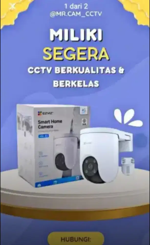 * ( BISA AUDIO 2 ARAH ) * PASANG CCTV HARGA TERMURAH