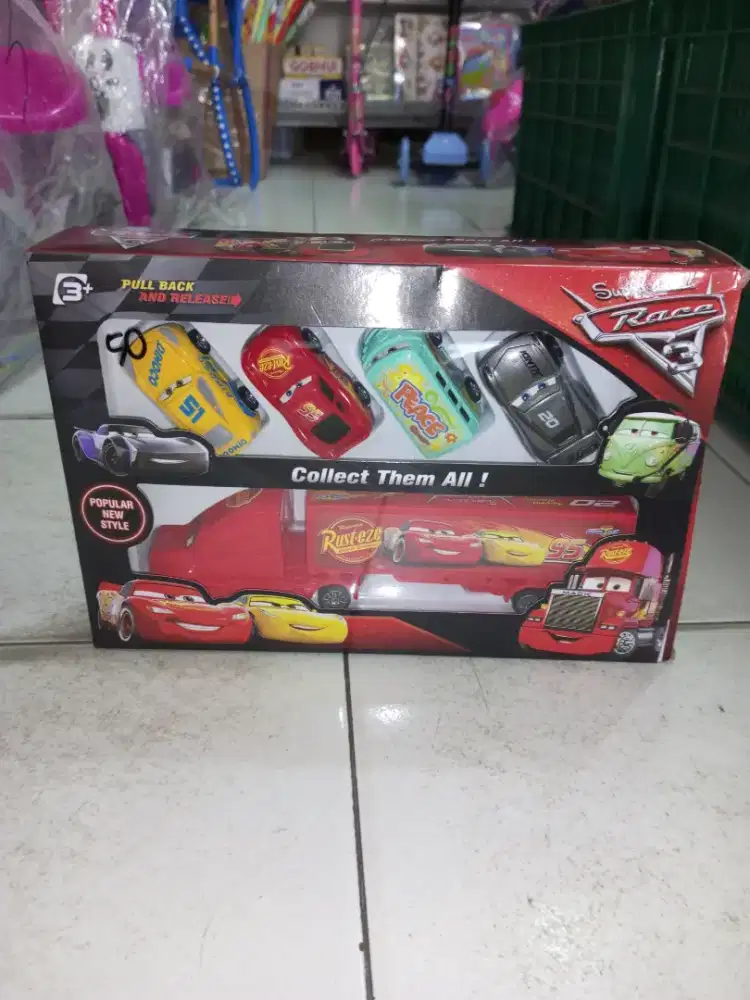 Mainan Anak Cars set isi 5