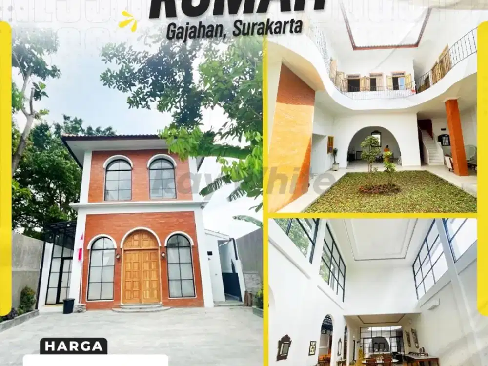 Rumah Mewah Modern Klasik di Kawasan Heritage Gajahan Solo (Istimewa)