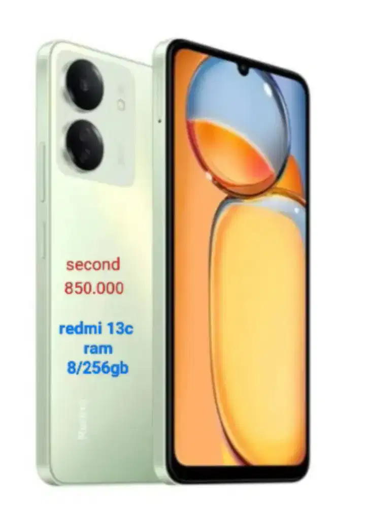 Dijual hp redmi 13c ram 8/256gb. Normal