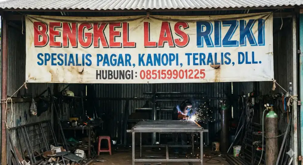 Bengkel spesialis las