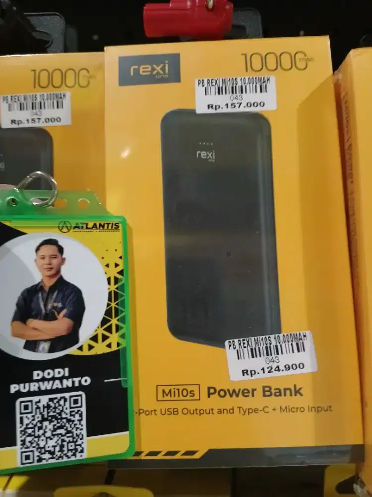 PB REXY MI10S 10.000MAH |ATLANTIS DAHSYAT