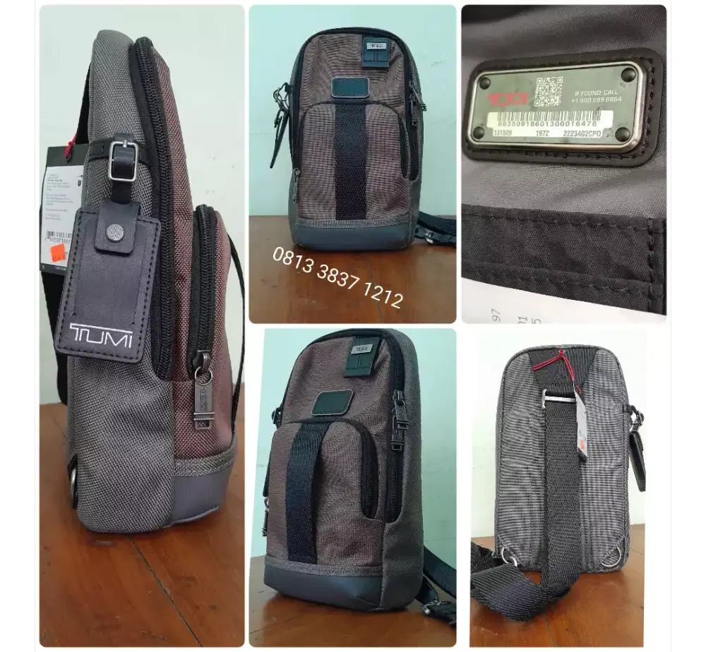 TUMI FIFE SLIM SLING BAG ORI