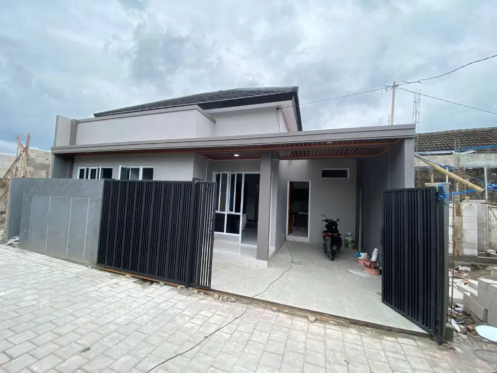 Rumah Modern Cluster 5 Unit 600 Jutaan Siap AJB di Kalitirto Berbah