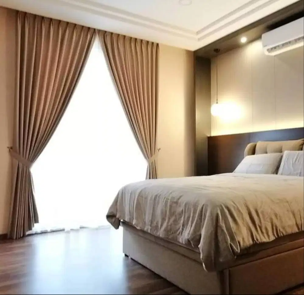 Jual Gorden Blackout Pasang Skat Klinik Hordeng Pintu Gordyn Vitrase