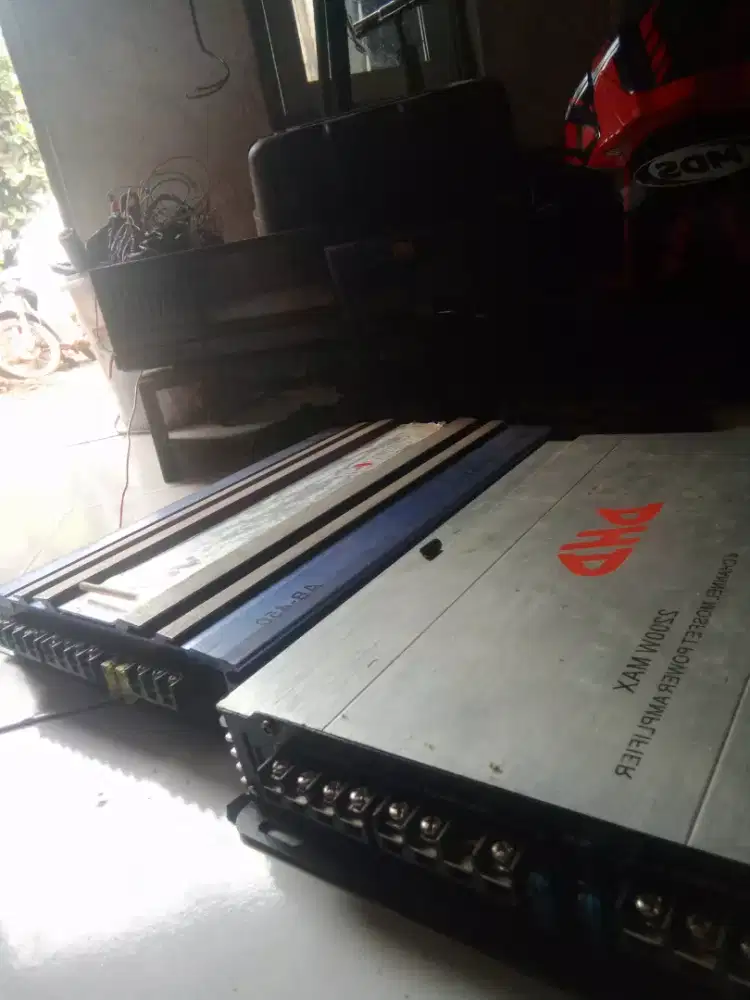 Jual sepasang power amplifier lokasi cilebut bogor