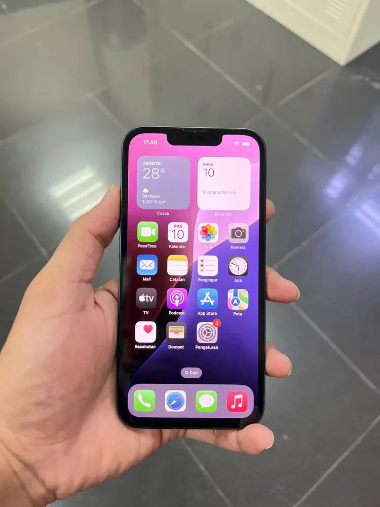 Iphone 13/128 GB Beacukai - Like New Fullset BH 100%