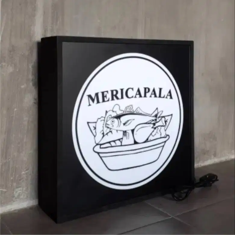 Pusat neon box - huruf timbul - neon flex - papan nama - sticker kaca