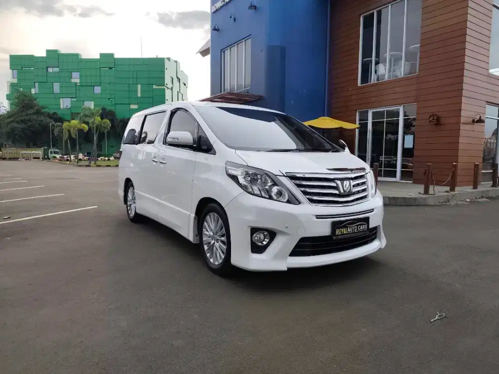 TANGAN PERTAMA PAJAK HIDUP TERMURAH Toyota Alphard 2.4 SC NIK 2013