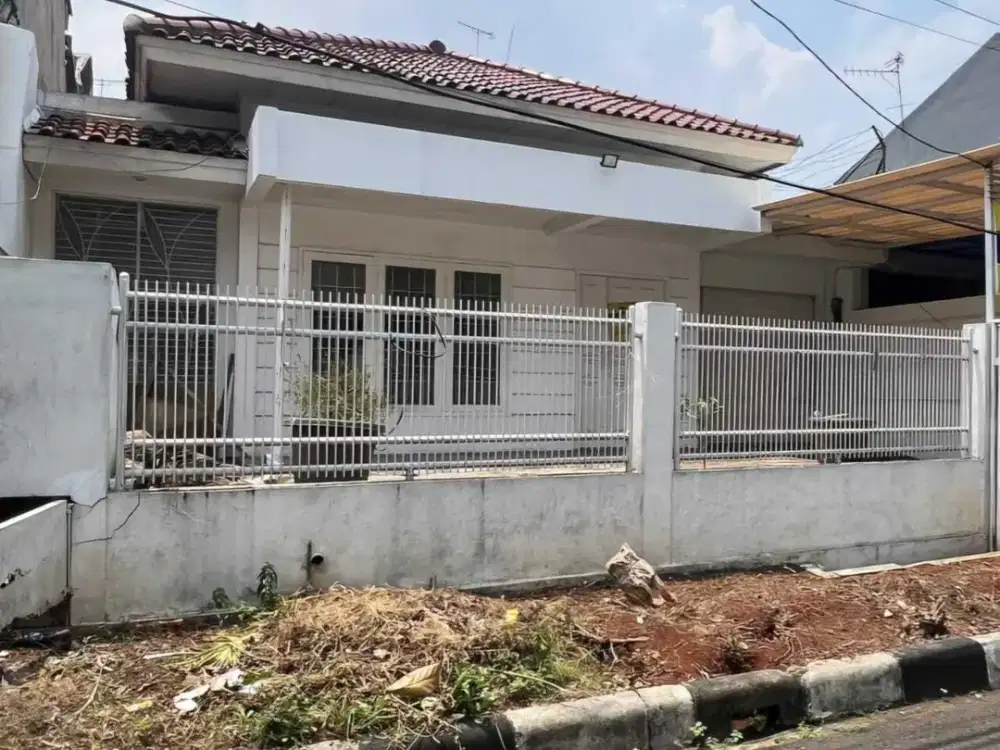 NL350- Murah Jual Rumah dibawah NJOP 10x25 di Niaga Hijau Pondok Indah