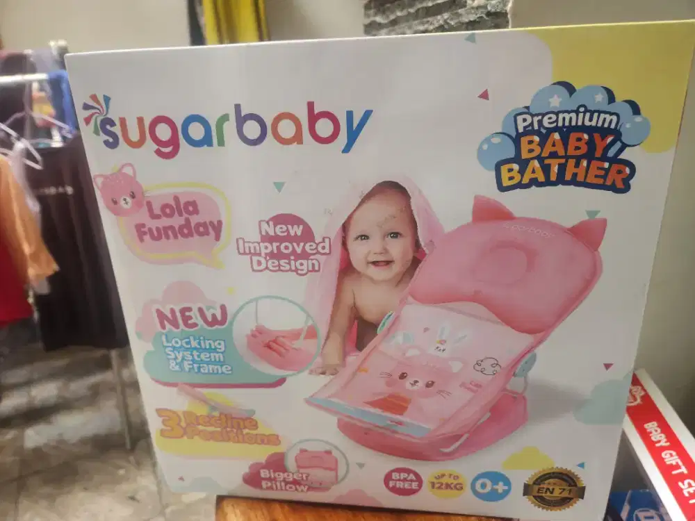 baby bather sugar baby warna pink