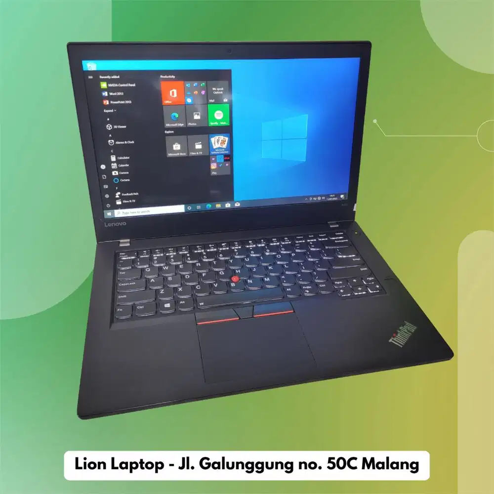 RAM 8GB SSD 256GB i5 Touchscreen Lenovo Thinkpad T470 [11|12]