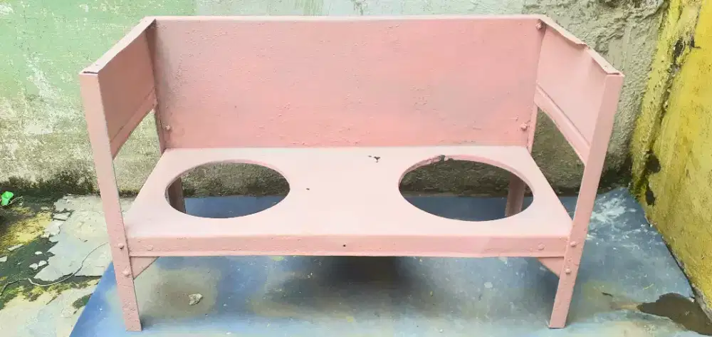 Tatakkan kompor bahan besi siku plat baja tebal