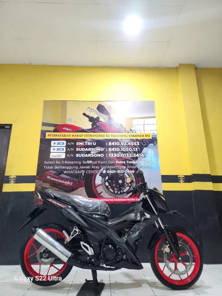 SONIC 150 TAHUN 2017(PUTRA TUNGGAL MOTOR)