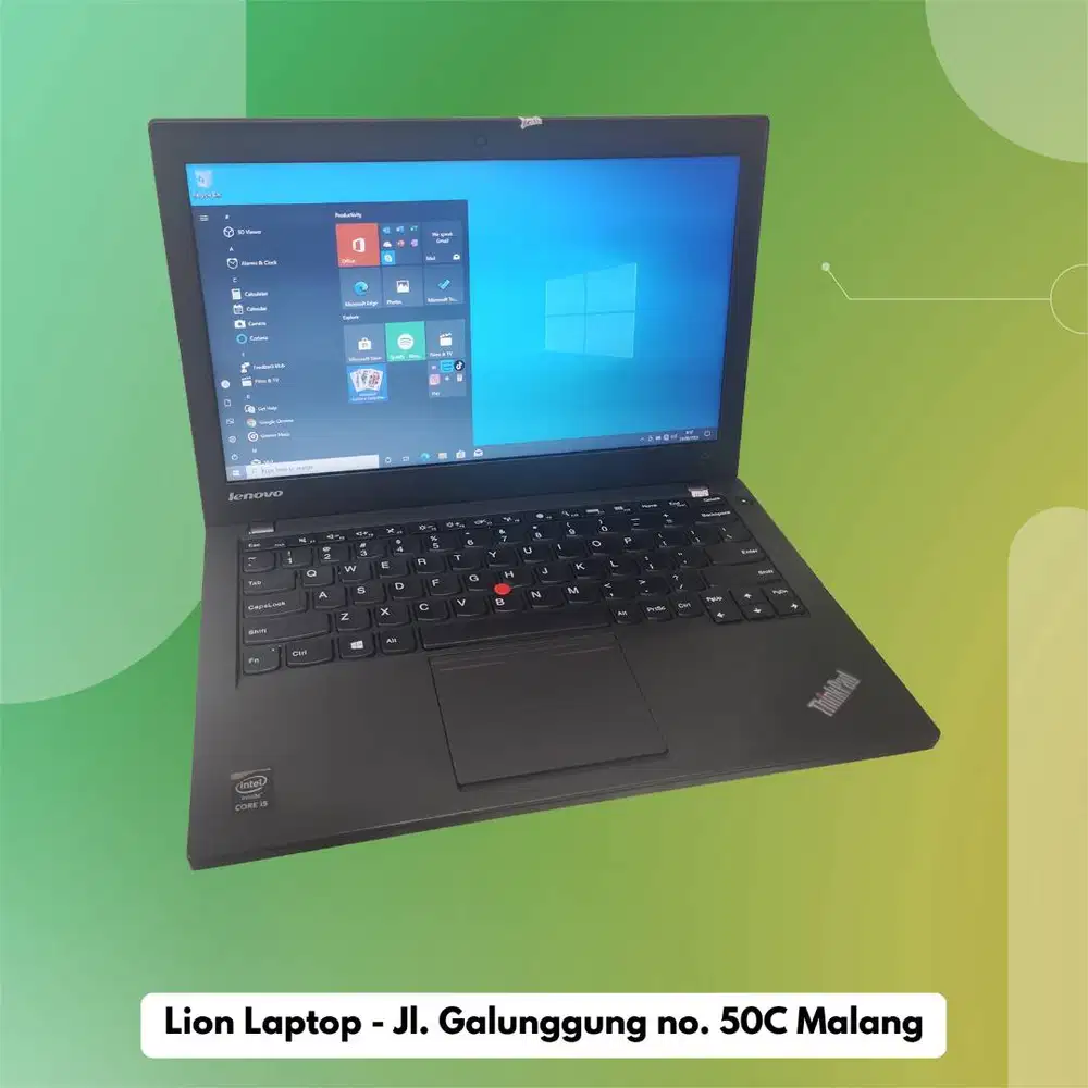 RAM 8GB SSD 256GB Core i5 Murah Lenovo Thinkpad X240 [11|12]