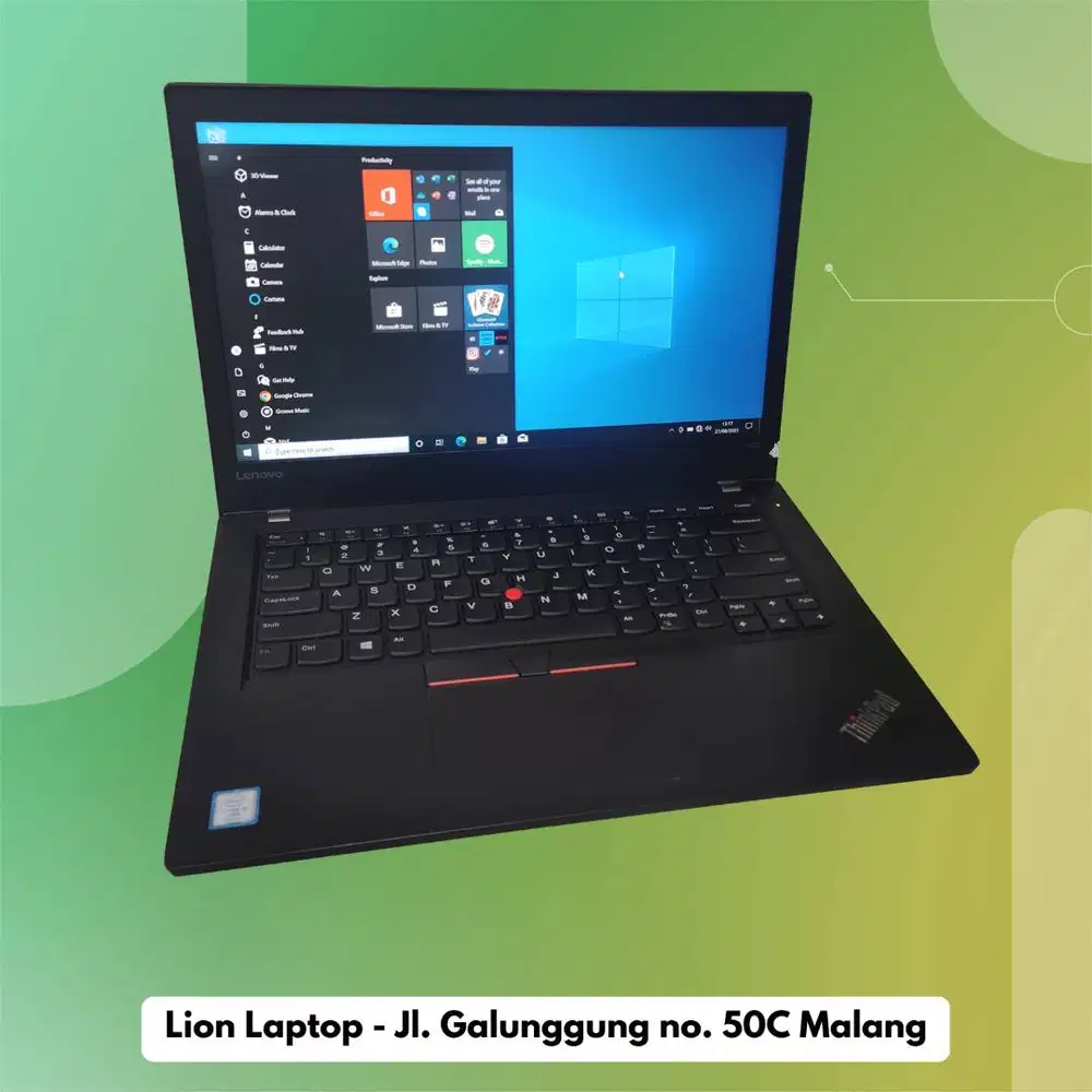 RAM 16GB Core i5 Gen7 SSD 256GB Lenovo Thinkpad T470 [11|12]