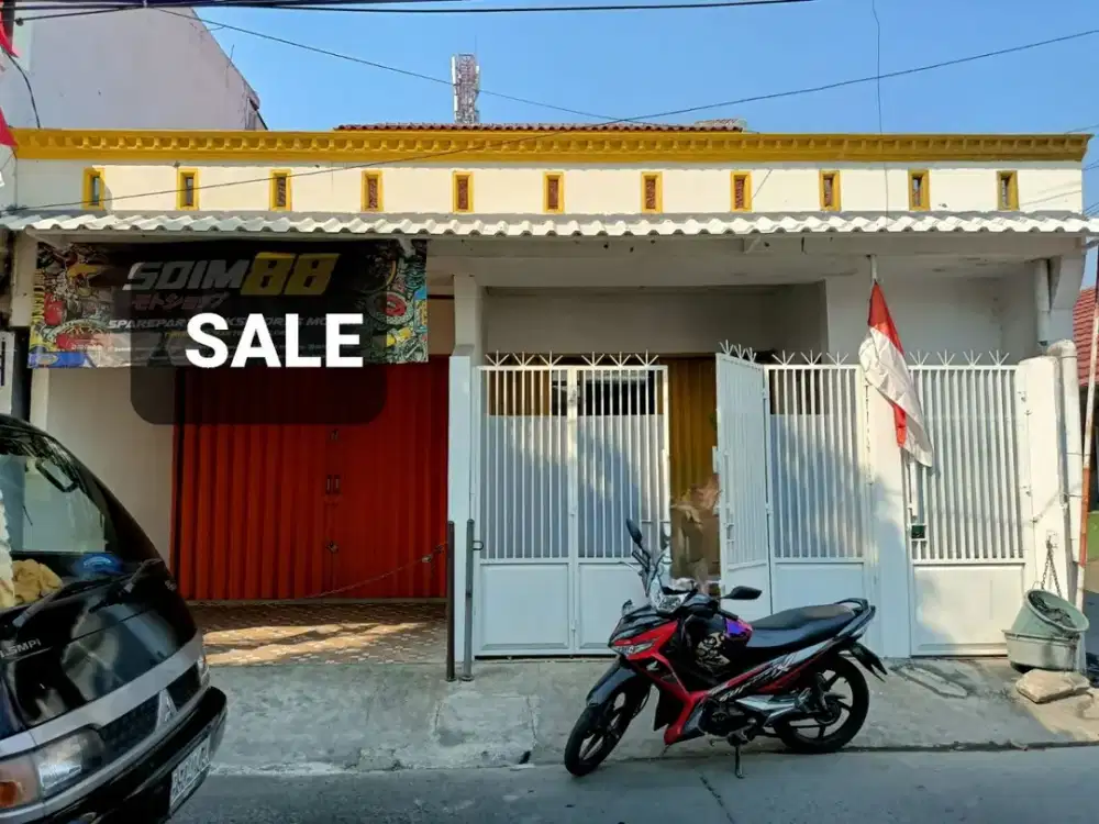 Ruko 2 Unit Mukhtar Tabrani—Lokasi Super Ramai & Cocok Semua Usaha