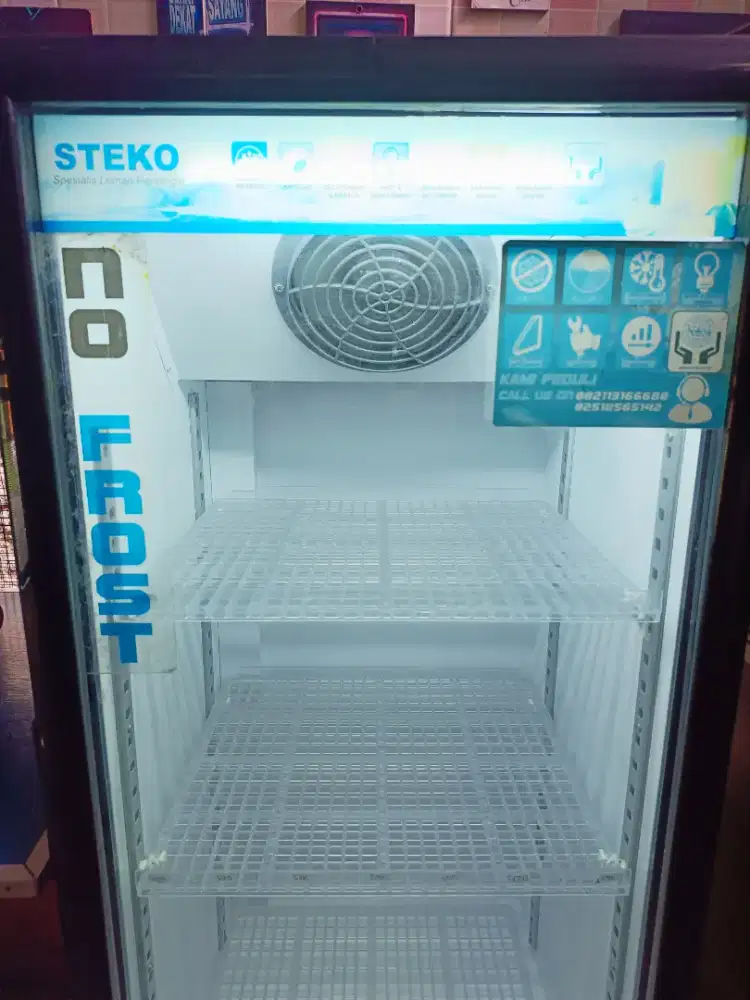 JUAL KULKAS SHOWCASE STEKO MG 180