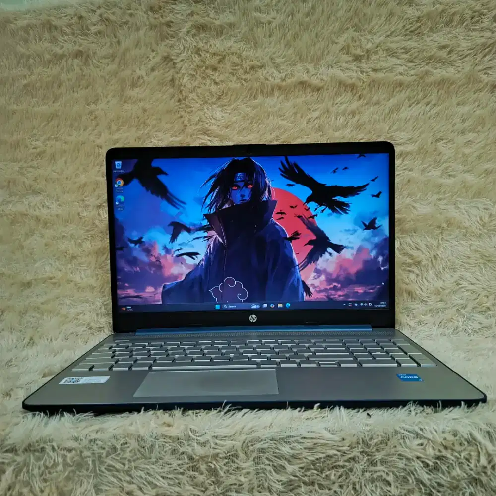 Laptop HP 15s-fq 5xxx F. 22
Warna: blue doff