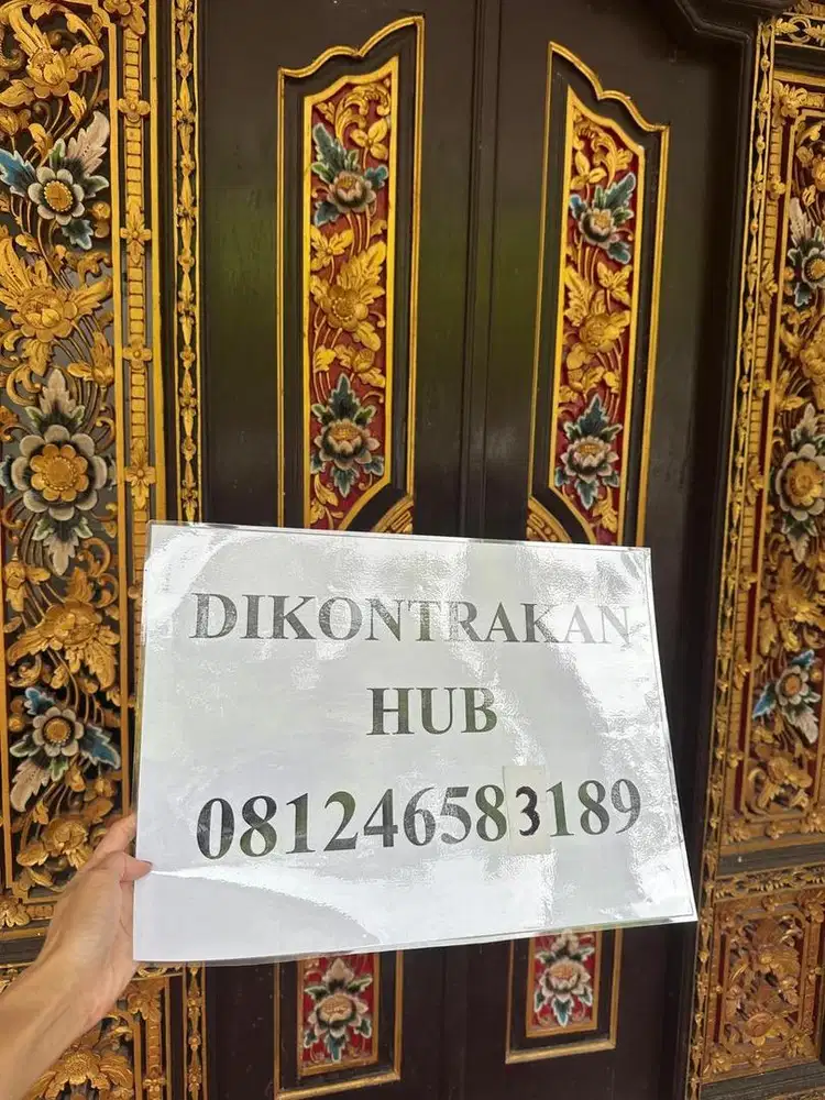 Disewakan Rumah 1 lantai daerah pariwisata candidasa