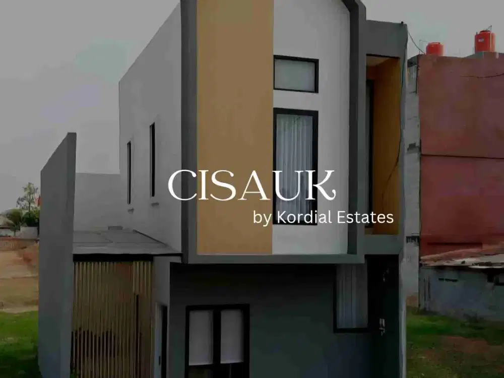 Rumah Cisauk 2 KT, 2 KM, 2 Lantai – Dekat Tol BSD dan Pasar Modern Intermoda BSD