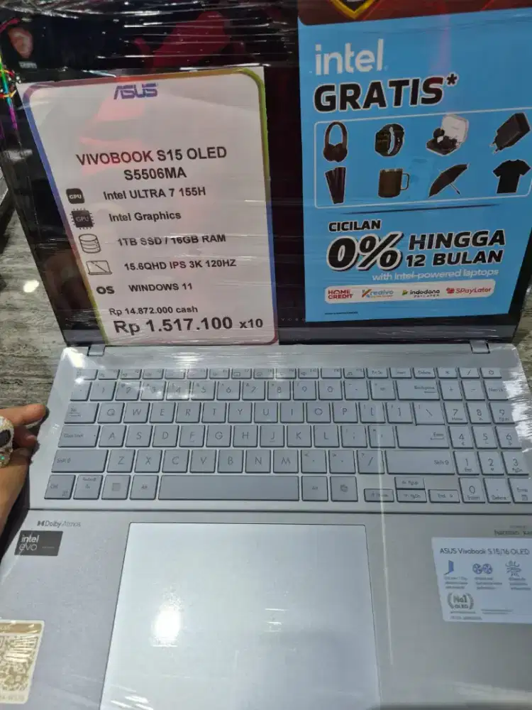 VIVOBOOK S15 OLED S5506MA-Cicilan menggunakan homecredit