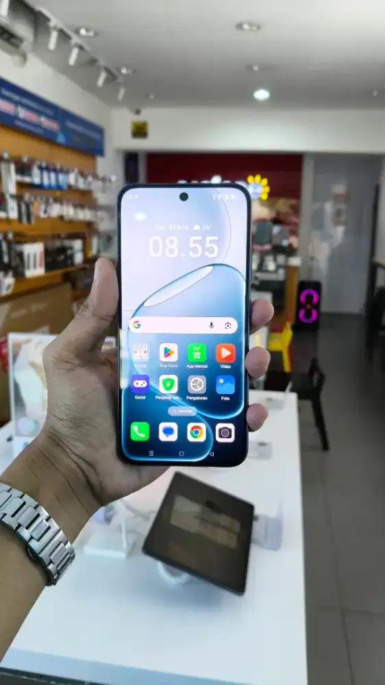 Oppo A6 pro blue