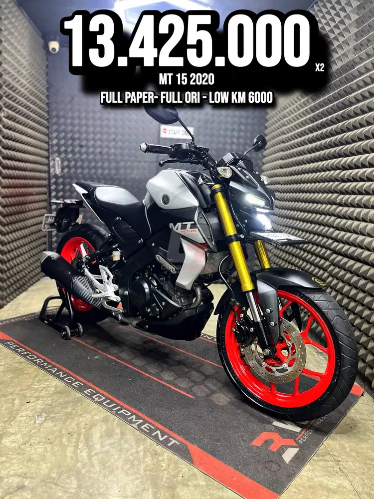 MT 15 OR MT15 2020 ODO 6XXX LOW KM FULL ORI PAJAK ON RAWATAN SUPERB