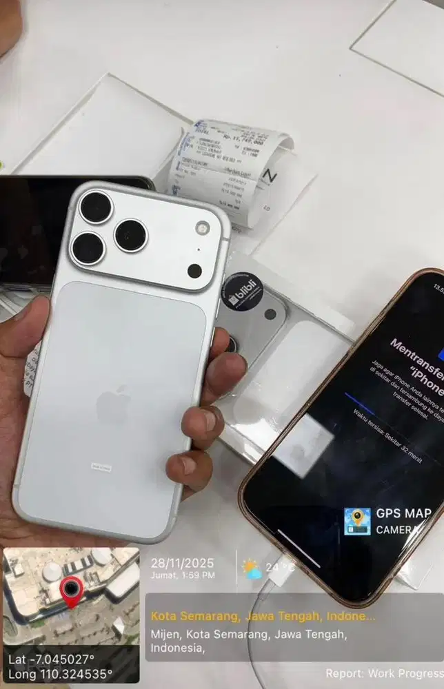 KREDIT IPHONE 17 PRO MAX SILVER