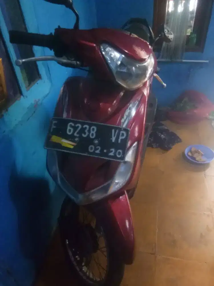 Mio 2010 surat lengkap pajak mati 5 tahun mesin ngebul tipis.CVT aman.