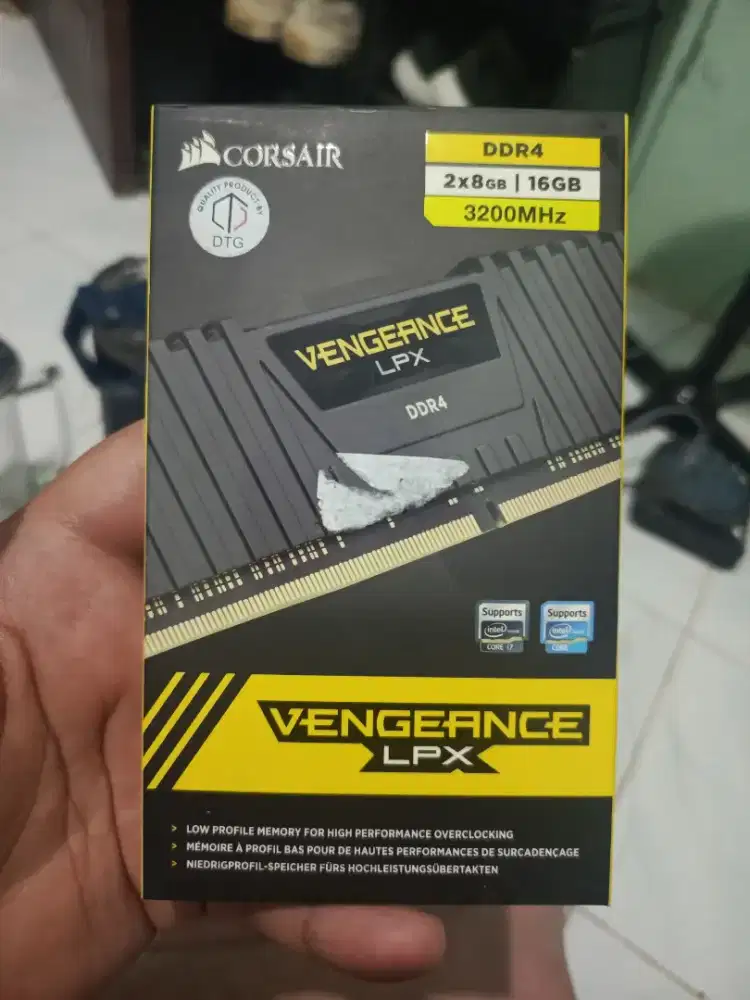 ram vengeance lpx 16 gb (2x8 GB) DDR4 3200Mhz