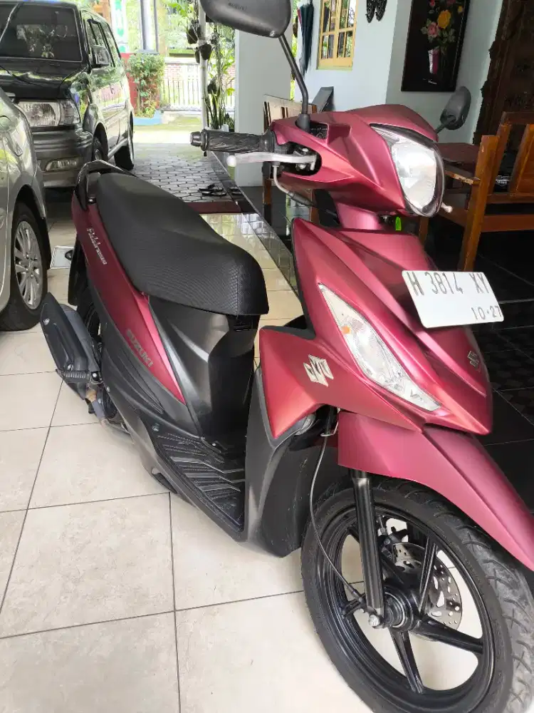 Tukar motor Suzuki tahun 2022 plat H kabupaten