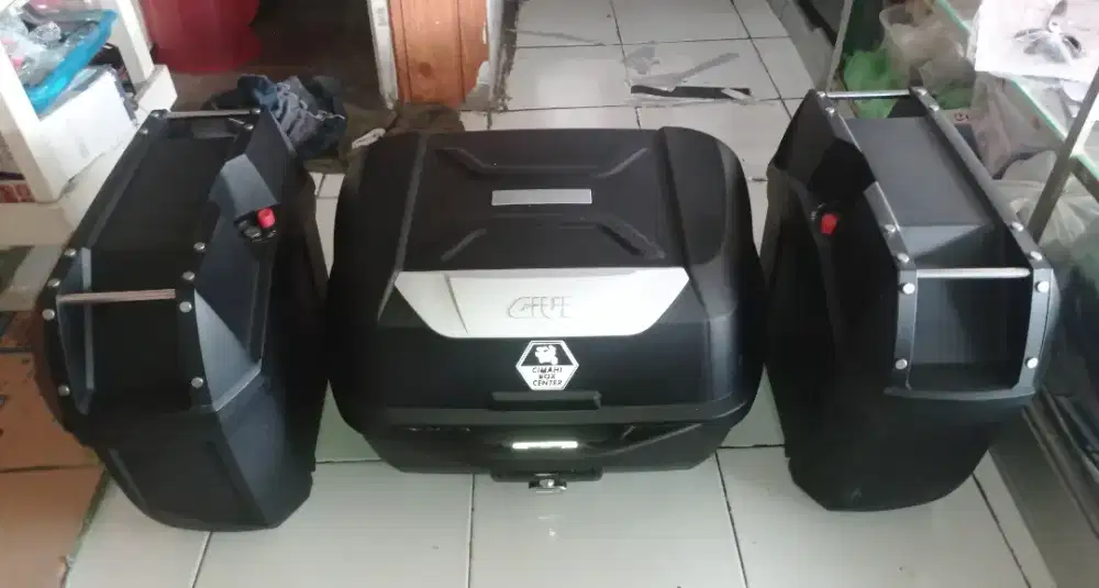 Box Givi E43NTL FullSett Bracket Kucay + Box Samping Murah B.U