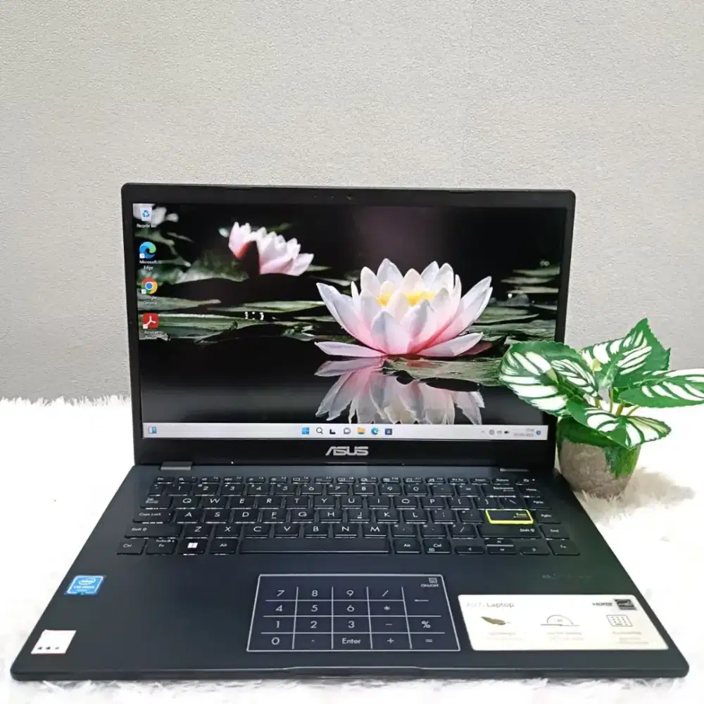 LAPTOP ASUS E410MA INTEL N4020 RAM 4GB SSD 256GB LAYAR 14.0 FHD IPS