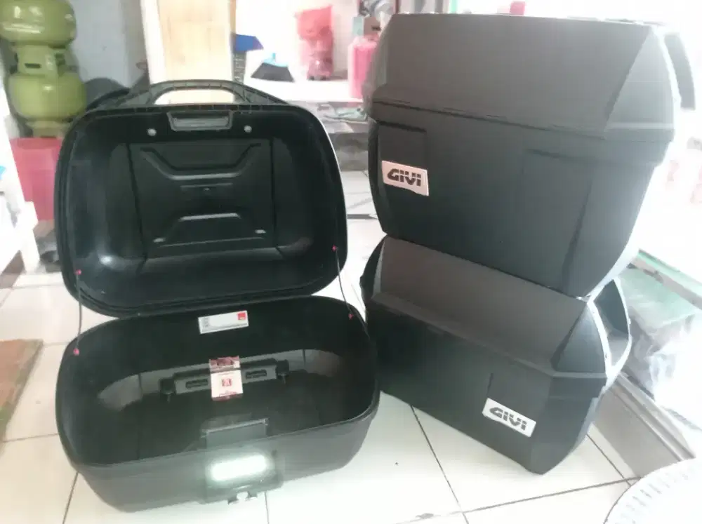Box Givi E43NTL FullSett Bracket Kucay + Box Samping Sepaket Murah