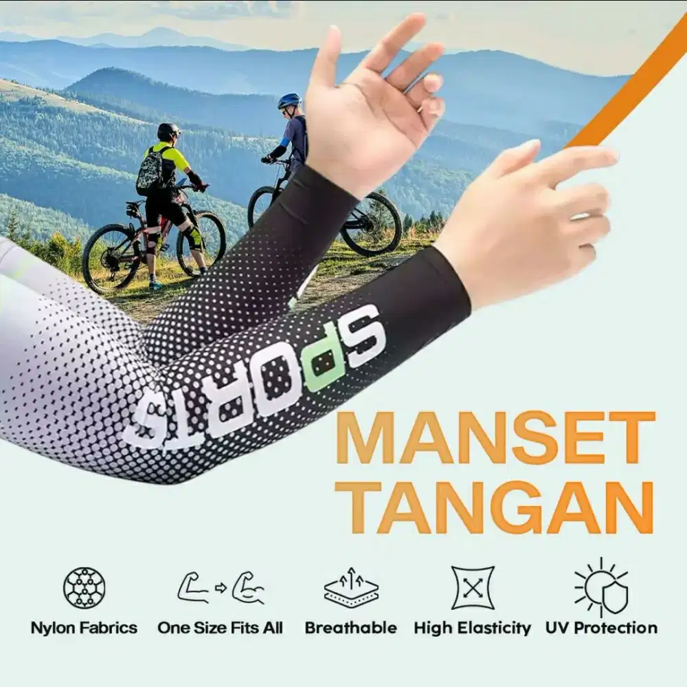 Arm UV Protection Cover Manset Sarung Pelindung Lengan