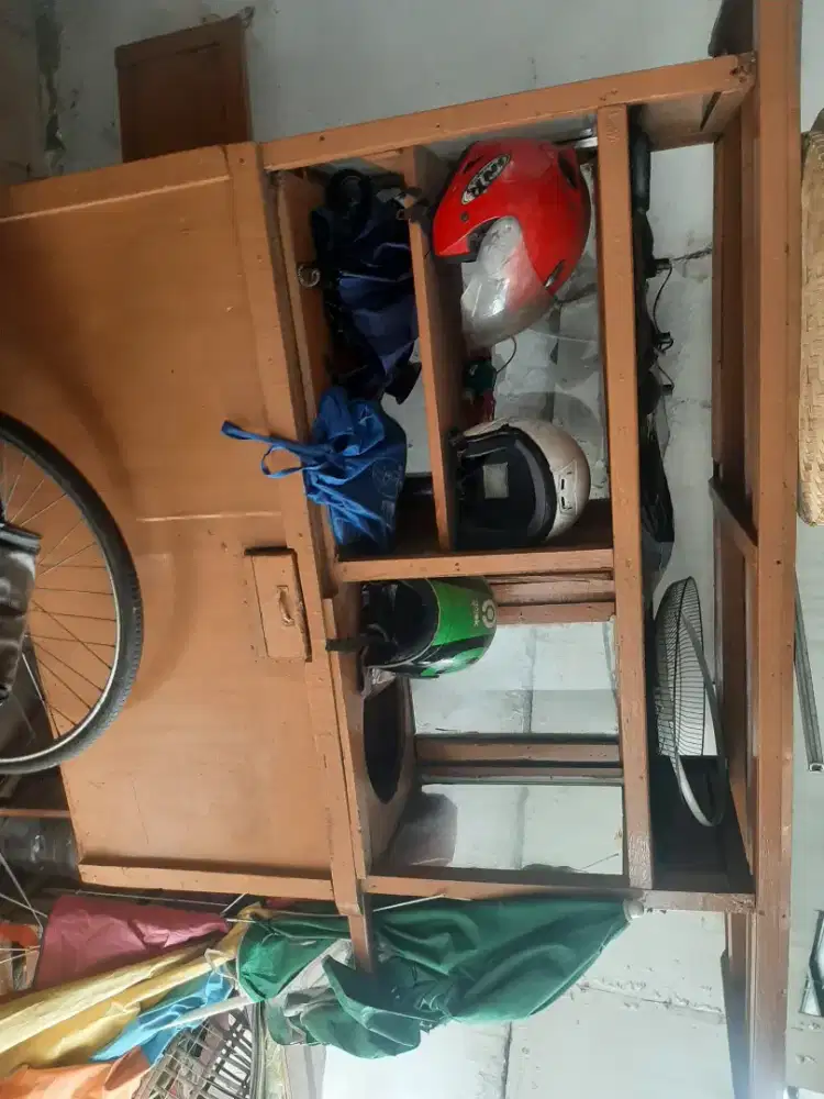 Gerobak baru belum dipakai
