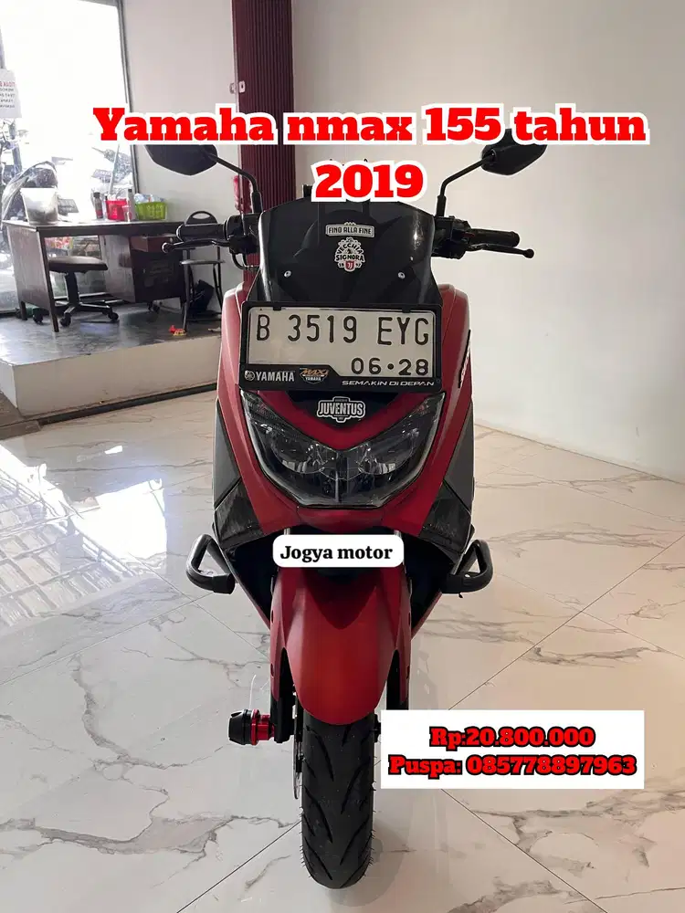 (B) Yamaha nmax tahun 2019