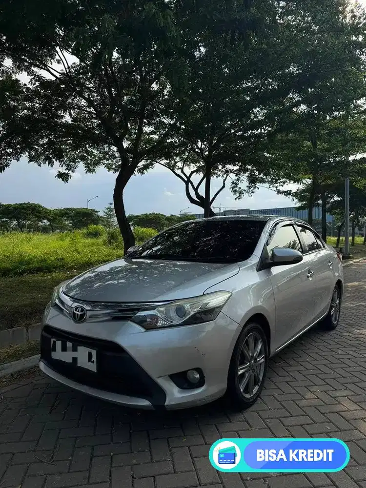 Toyota Vios Gen 3 1.5G AT 2015 Silver Metalik – Siap Pakai