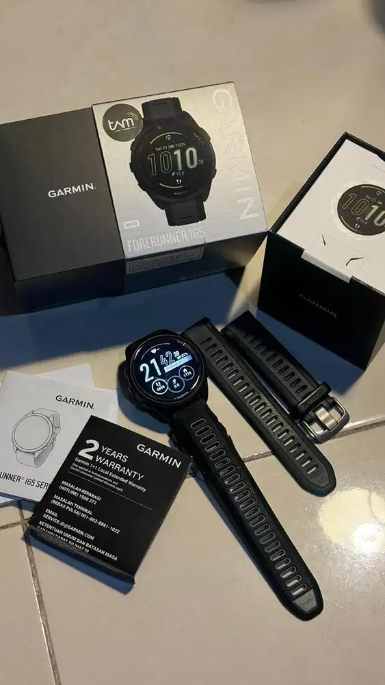 Garmin Forerunner 165 Garansi On 2027 SUPER MULUS