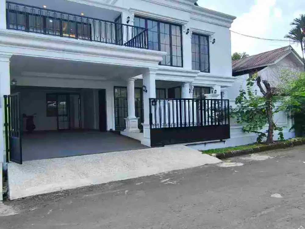 rumah dijual bintaro gaya american classic, 10621