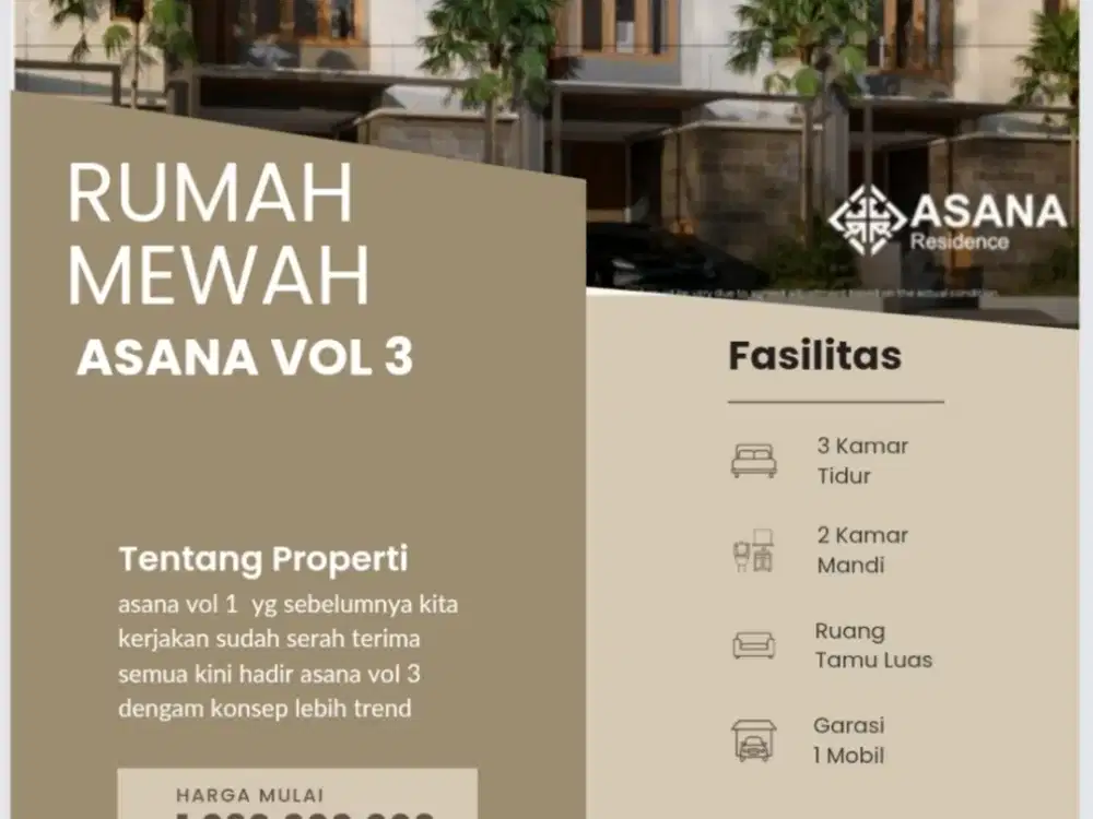 kini hadir kami buka terbaru lagi asana vol 3 lokasi super premium