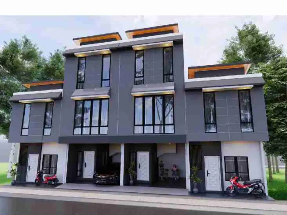 Rumah murah 2 lantai SHM cempaka putih XXV1D lokasi strategis bebas banjir